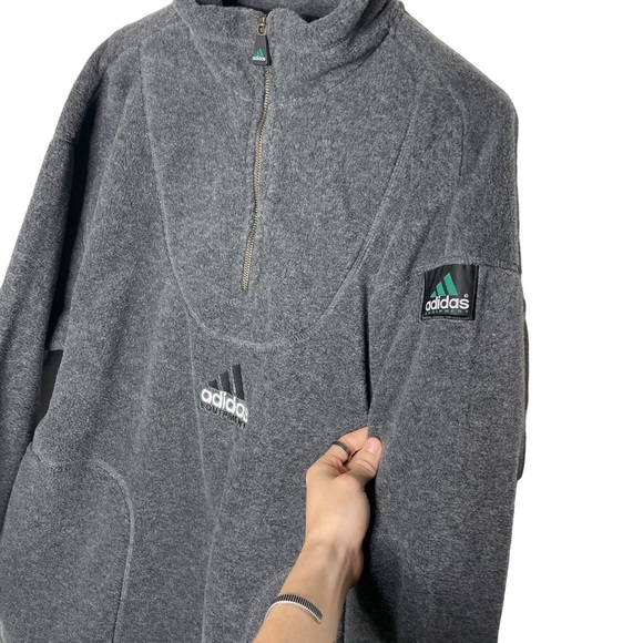 Vintage Adidas equipment fleece jacket - Picture 8 of 11
